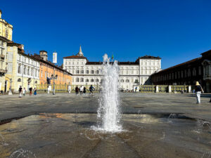 Vista del Palazzo Reale Torino