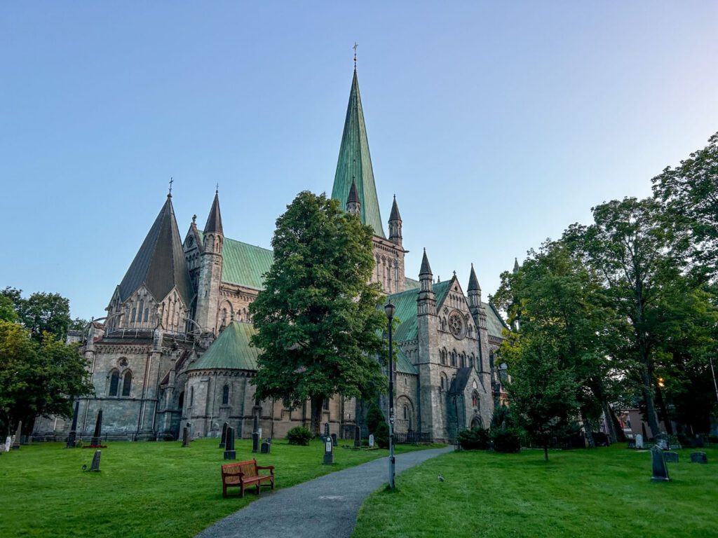 La meravigliosa cattedrale di Trondheim.