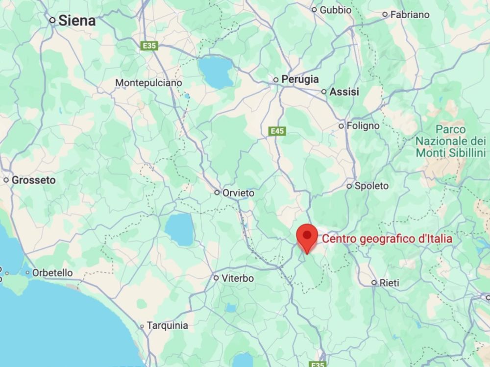 Dove si trova il centro geografico d'Italia.